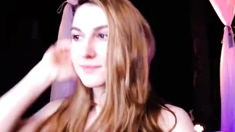 rocknrose Incendiary  cam girl  plays with a big dildo