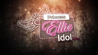 Princess Ellie Gorgeous teen doll caresses big tits