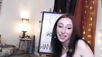 robyn___ handjob lying on the bed