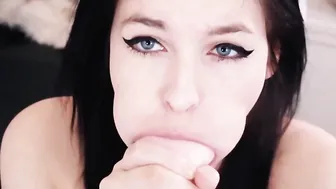 dawnwillow Slut in stockings fucks with a dude after oral pleasures