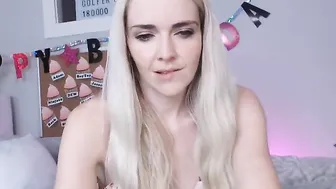 scarlettmiles White-haired babe fucks with a dildo