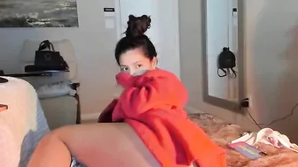 skylerlo Cute coquette strips in the kitchen, but does not show face