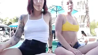 abbeyrhode Busty babe masturbates her penis