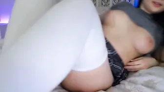 HelloCourtney crazy babe fucks herself with sex toy