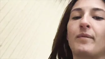 Russia2Day luxurious slut masturbates shaved cunt