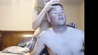 okcouple35 thin slut jerking in the shower