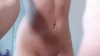 aliskacomely cute bitch gently fingering pussy